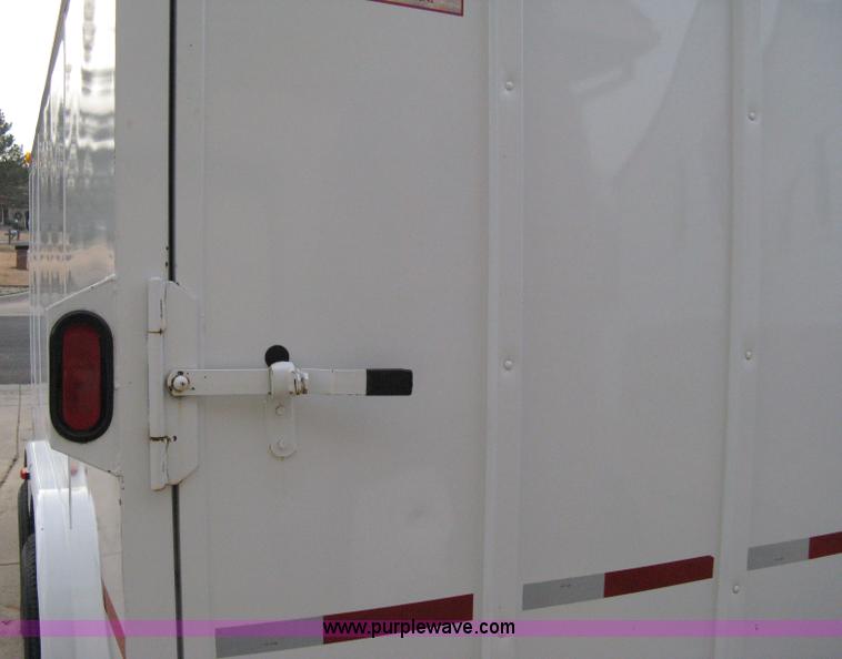 image for item 8090 2004 W-W tandem-axle cargo trailer