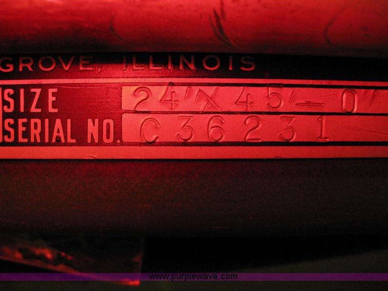 image for item 8094 Farquhar 45' x 24" belt drive conveyor system