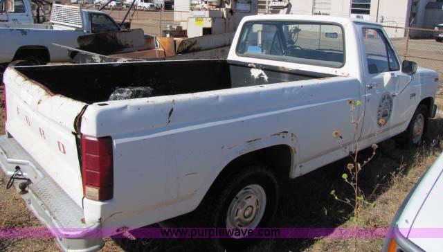 image for item 8248 1984 Ford F150 pickup