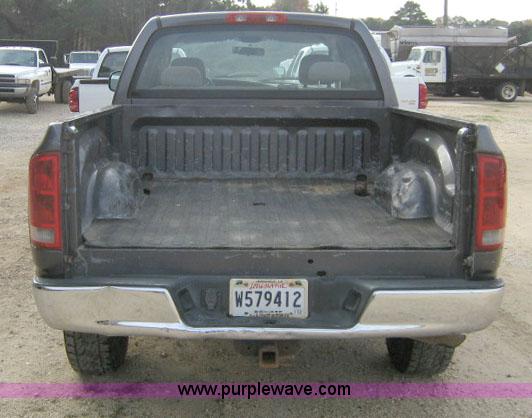 image for item 9339 2004 Dodge Ram 2500 Quad pickup truck