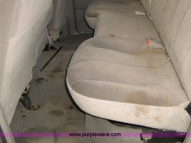 image for item 9339 2004 Dodge Ram 2500 Quad pickup truck