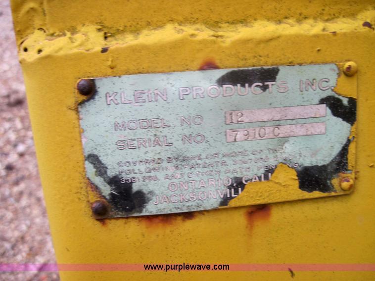 image for item 3172 Klein Hurricane 12" water pump