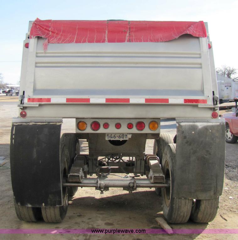 image for item 3519 1998 Clement LW3829 38' steel end dump trailer