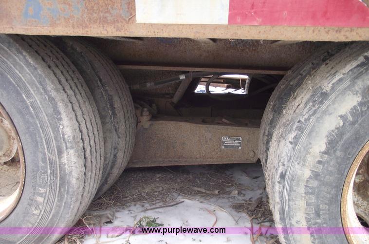 image for item 5457 1997 Overbuilt 20 ton triple axle tilt trailer