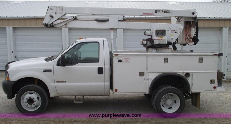 image for item 5465 2003 Ford F550 super duty bucket truck