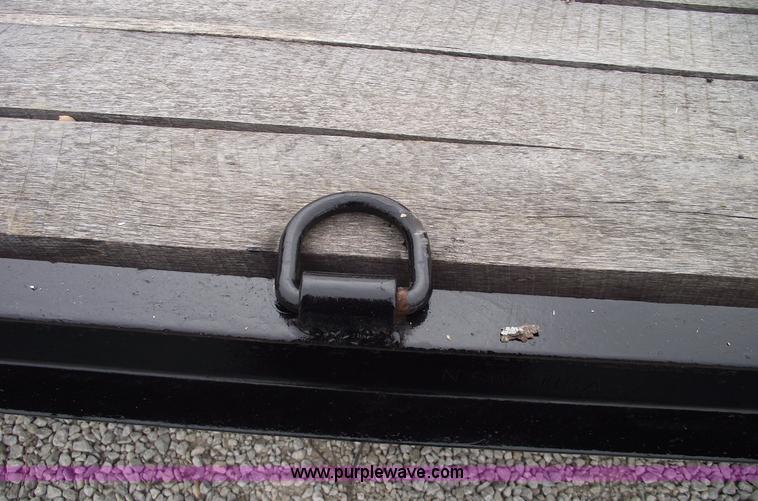 image for item 5466 1986 shop-built 24' gooseneck trailer