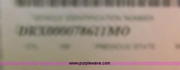 image for item 5466 1986 shop-built 24' gooseneck trailer