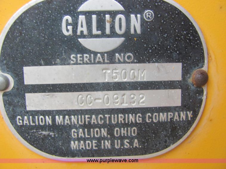 image for item 6767 1979 Galion T500M motor grader