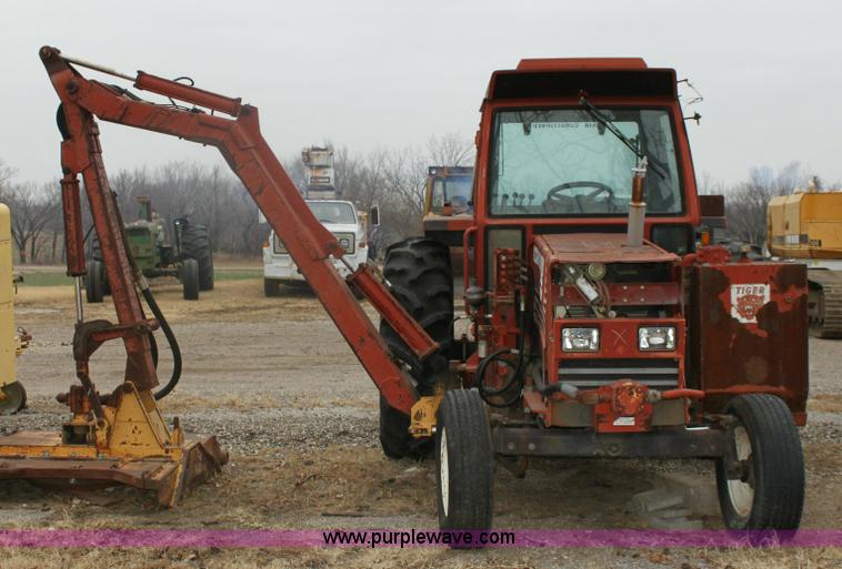 image for item 6783 Fiat Tiger Special 80-90 tractor with side boom mower