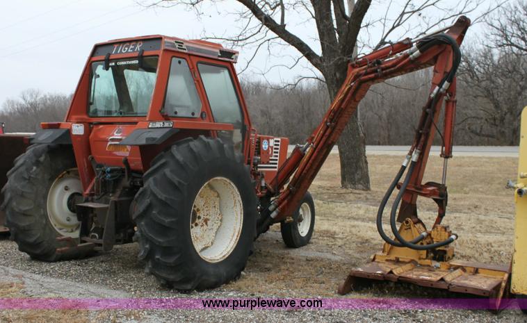 image for item 6783 Fiat Tiger Special 80-90 tractor with side boom mower