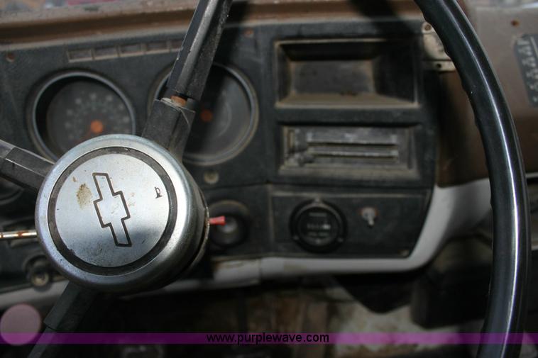 image for item 6796 1978 Chevrolet CBS boom truck