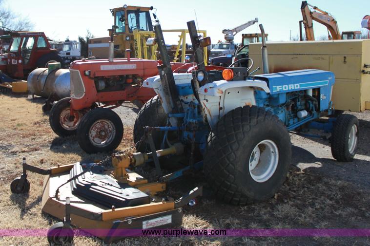 image for item 6800 Ford 2110 tractor and finish mower