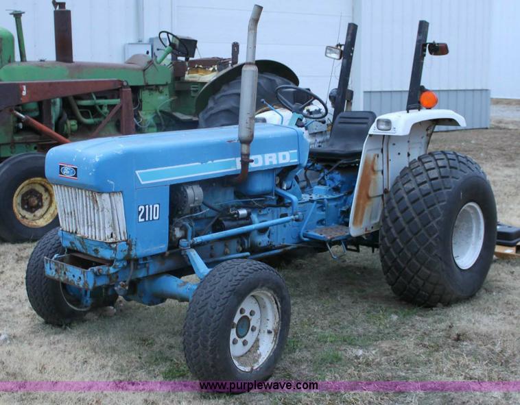 image for item 6800 Ford 2110 tractor and finish mower