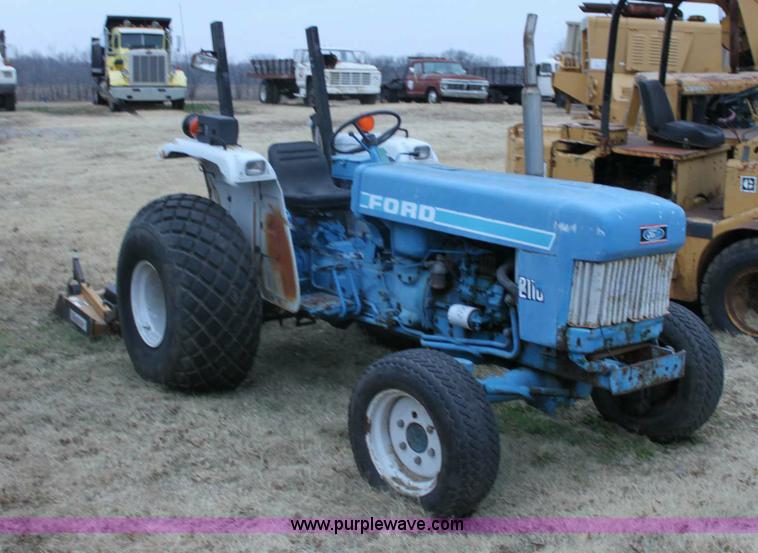 image for item 6800 Ford 2110 tractor and finish mower