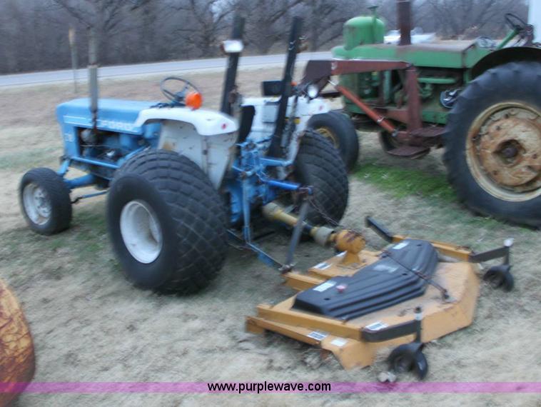 image for item 6800 Ford 2110 tractor and finish mower