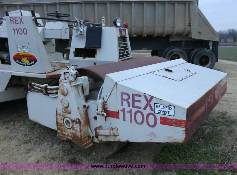 image for item 6804 Rex 1100 double drum roller