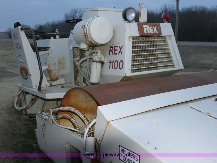 image for item 6804 Rex 1100 double drum roller