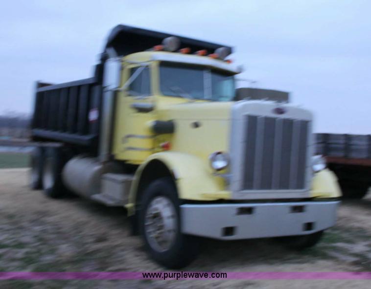 image for item 6806 1984 Peterbilt 359 dump truck