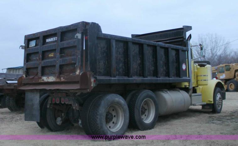 image for item 6806 1984 Peterbilt 359 dump truck