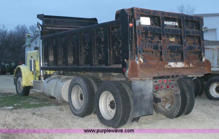 image for item 6806 1984 Peterbilt 359 dump truck