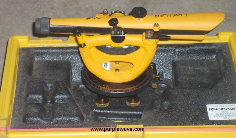 image for item 1405 Berger Instruments 200B transit, tripod and level