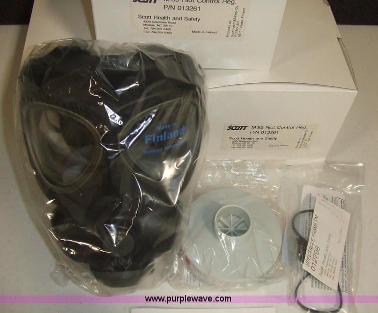 image for item 2339 (26) M-95 riot full face mask respirators