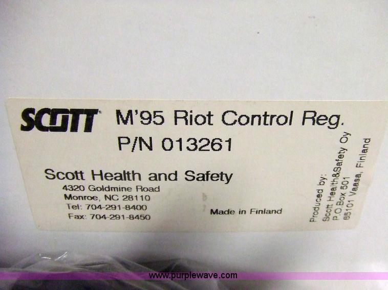 image for item 2339 (26) M-95 riot full face mask respirators