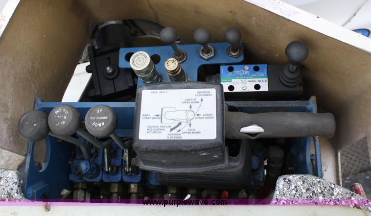 image for item 4920 Knapheide 6137HBA2 utility bed with Holan bucket boom