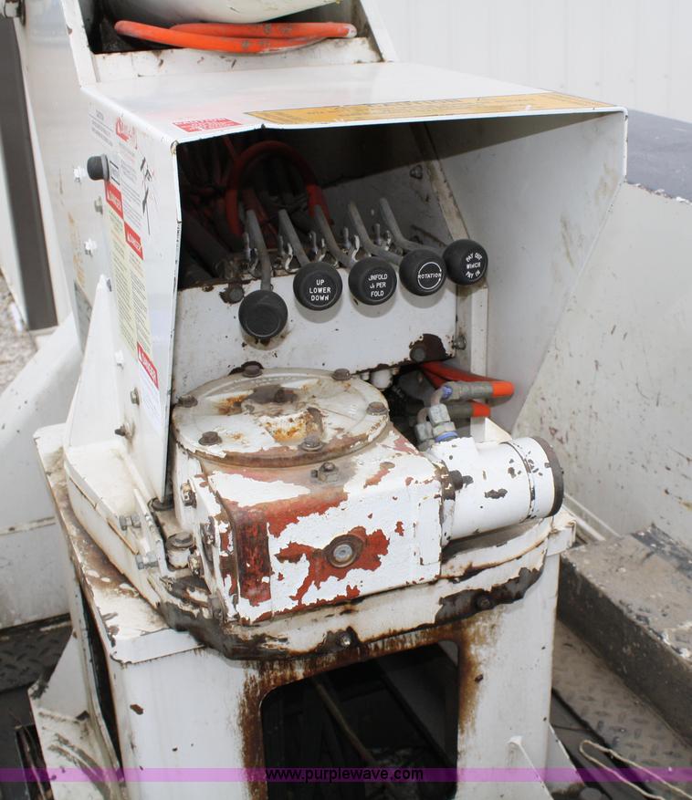 image for item 4920 Knapheide 6137HBA2 utility bed with Holan bucket boom