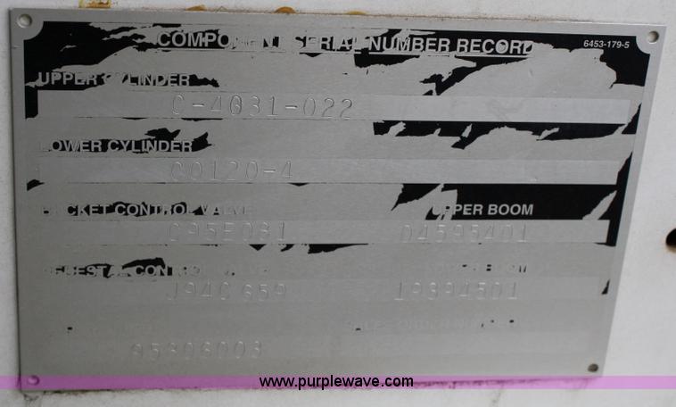 image for item 4920 Knapheide 6137HBA2 utility bed with Holan bucket boom