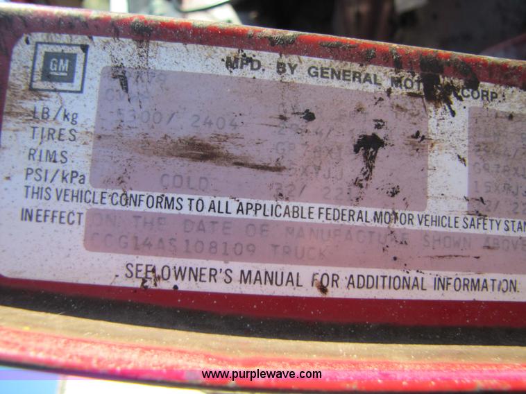 image for item 5184 1980 Chevrolet Scotsdale 10 pickup truck