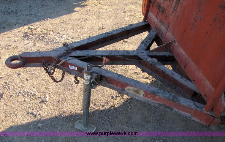 image for item 5187 Crack sealer on shop built trailer