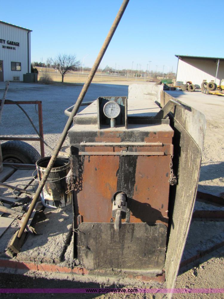 image for item 5187 Crack sealer on shop built trailer