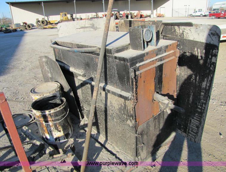 image for item 5187 Crack sealer on shop built trailer