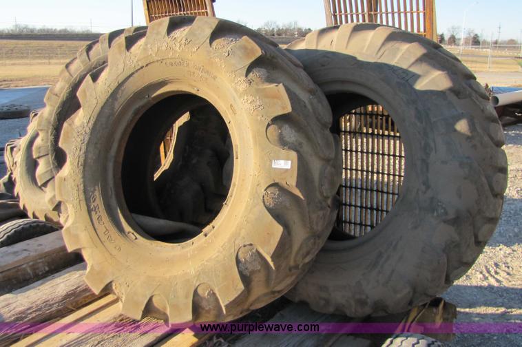 image for item 5201 (3) Loader grader tires