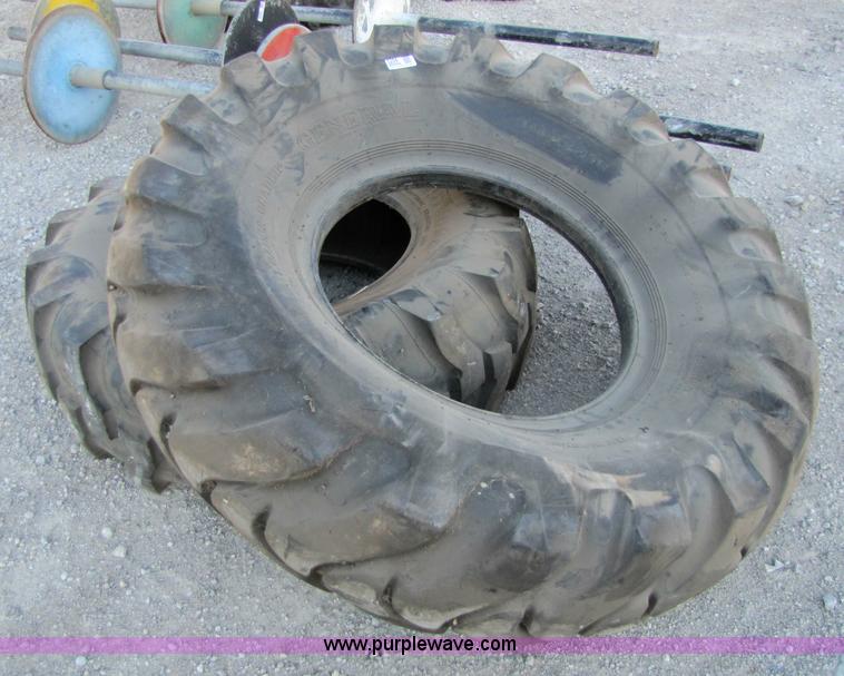 image for item 5204 (2) 14.00-R24 tires