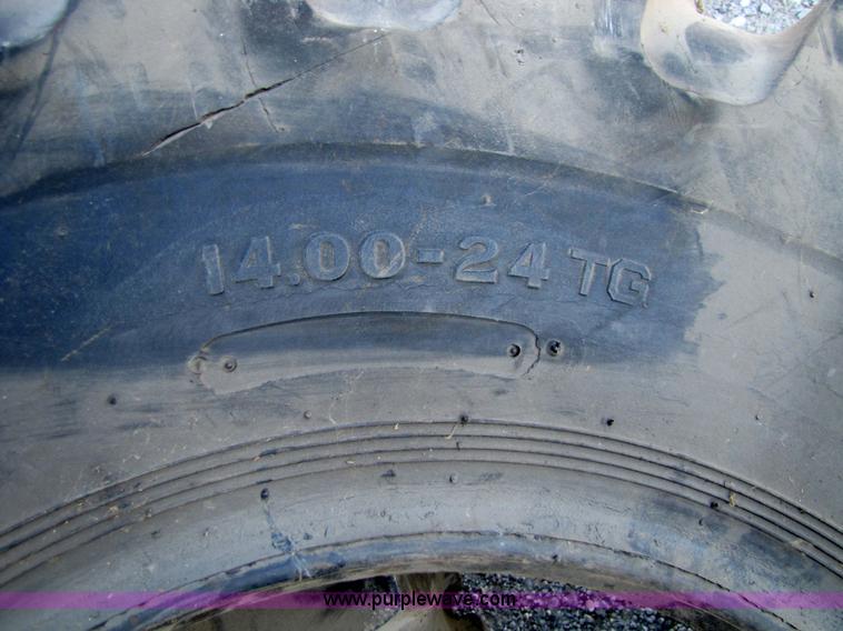 image for item 5204 (2) 14.00-R24 tires