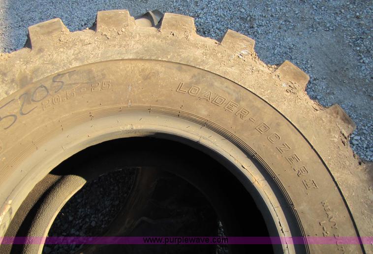 image for item 5205 (3) assorted industrial tires