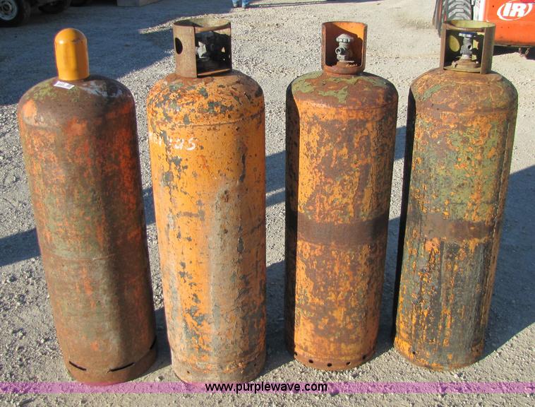 image for item 5208 (4) propane cylinders