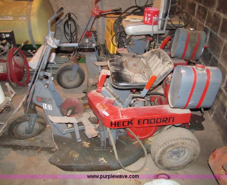 image for item 5237 1987 Heckendorn 739034 riding mower