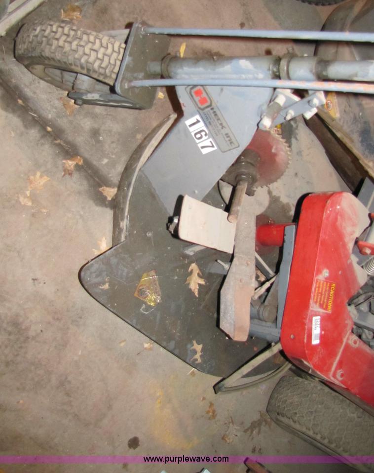 image for item 5237 1987 Heckendorn 739034 riding mower