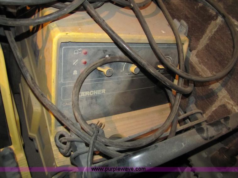 image for item 5239 (2) Karcher hot water high-pressure washers