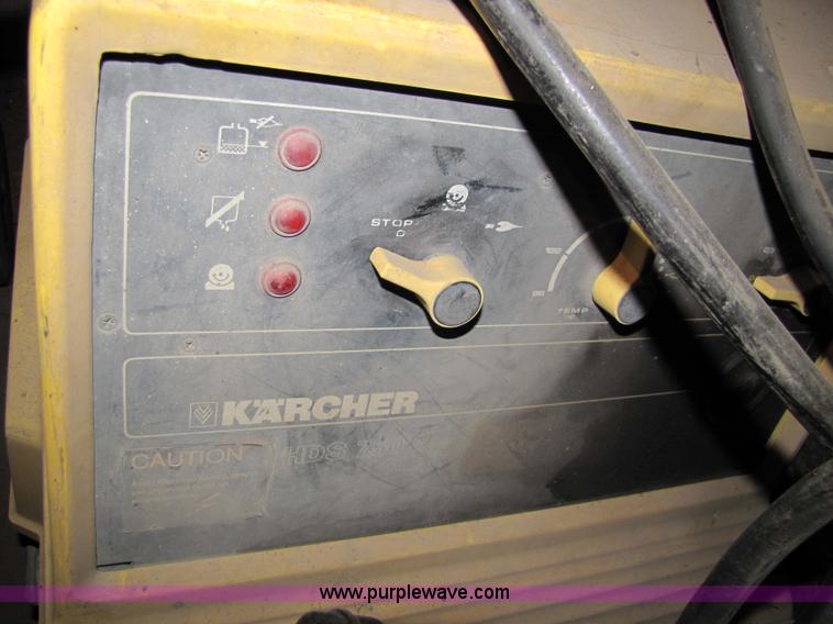 image for item 5239 (2) Karcher hot water high-pressure washers