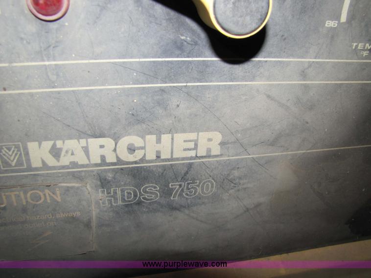 image for item 5239 (2) Karcher hot water high-pressure washers