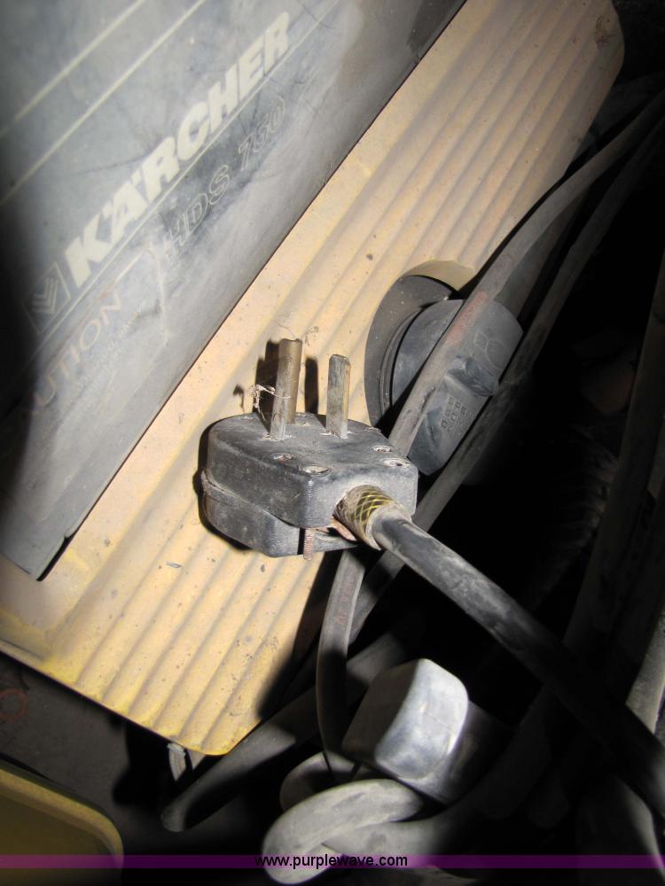 image for item 5239 (2) Karcher hot water high-pressure washers