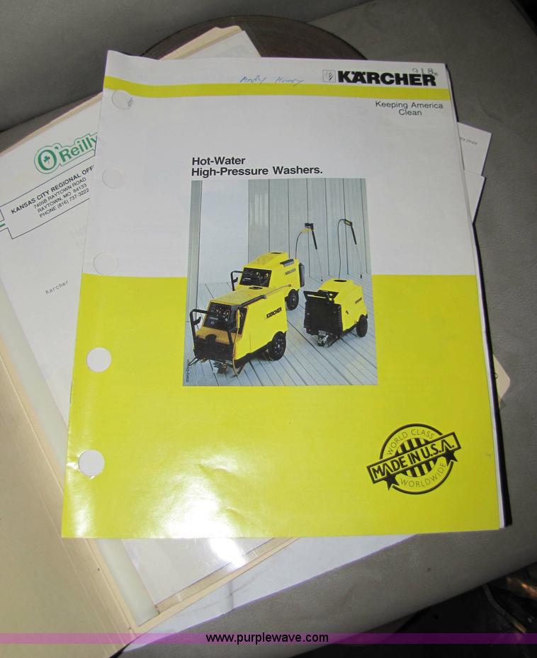 image for item 5239 (2) Karcher hot water high-pressure washers