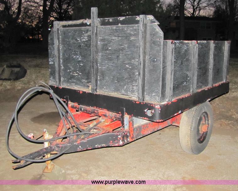 image for item 5245 Shop built dirt trailer