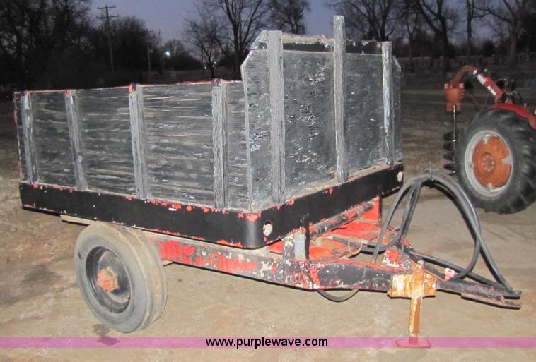image for item 5245 Shop built dirt trailer