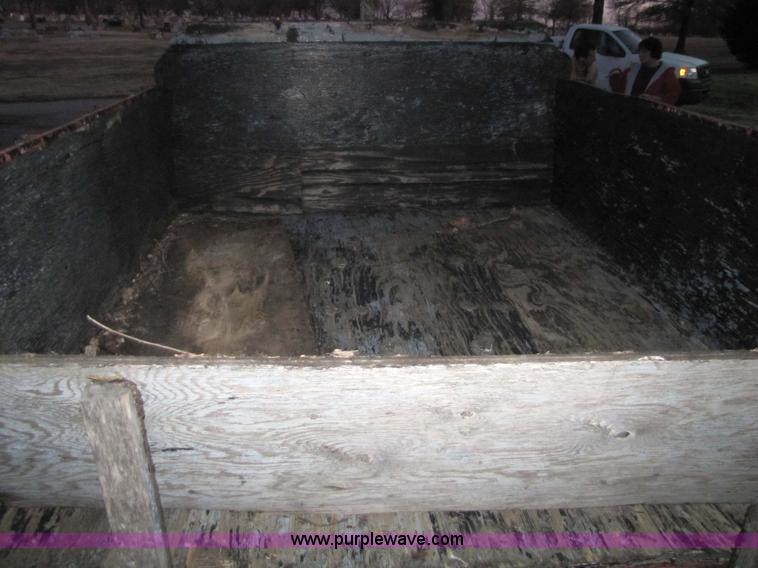 image for item 5245 Shop built dirt trailer