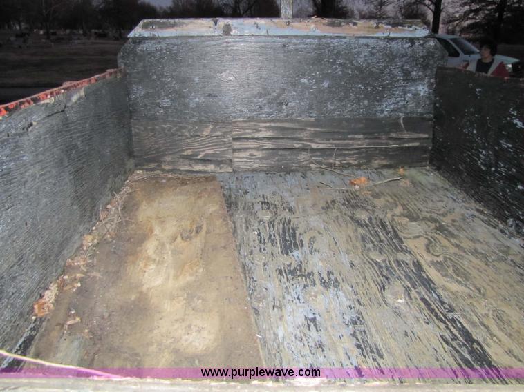 image for item 5245 Shop built dirt trailer